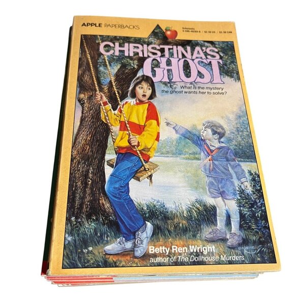 Lot 17 Vintage Apple Fiction Paperback Novels Ghost Horror Scary Mystery Books - Picture 16 of 16